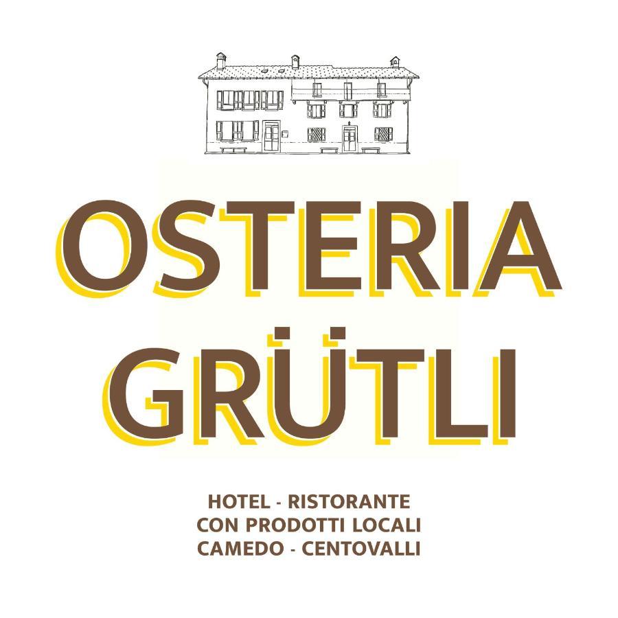 Osteria Gruetli Con Alloggio Borgnone Екстериор снимка