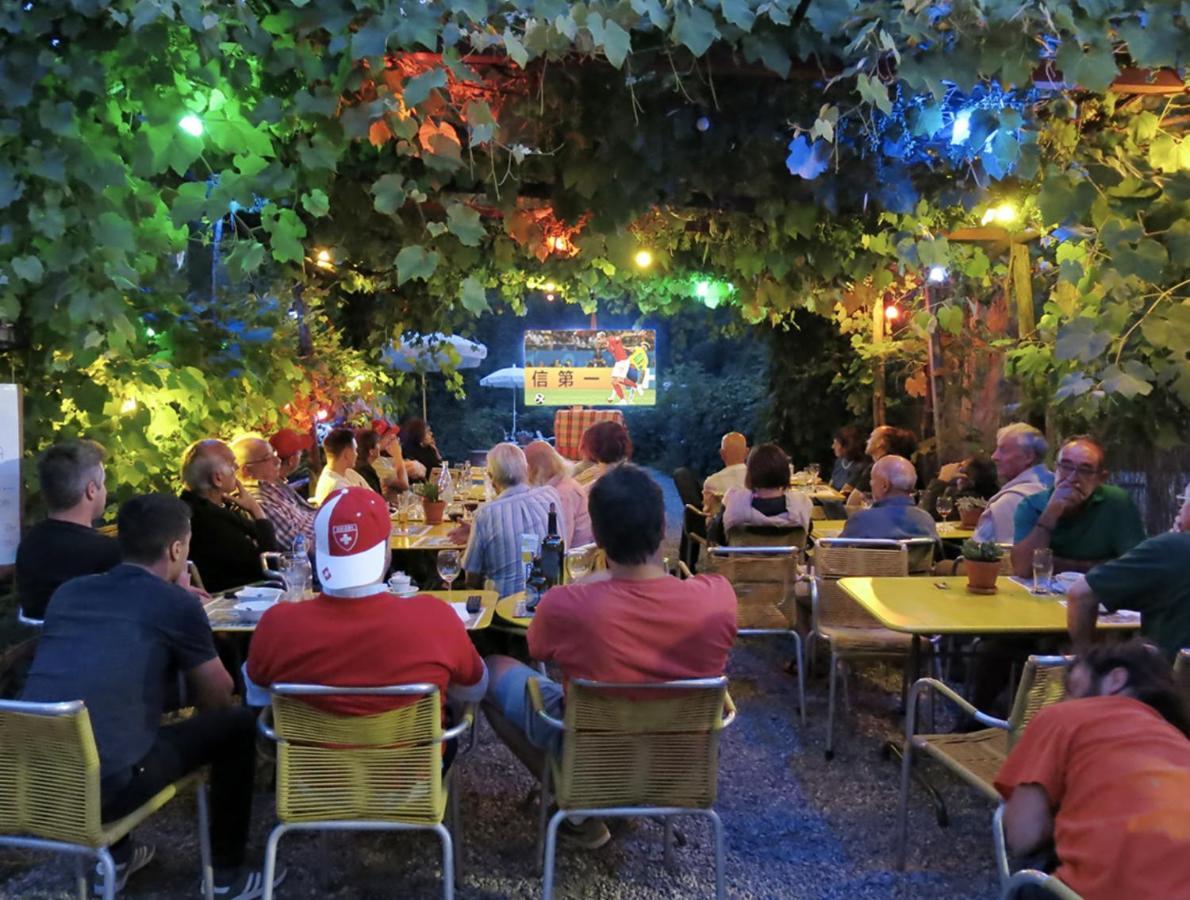 Osteria Gruetli Con Alloggio Borgnone Екстериор снимка