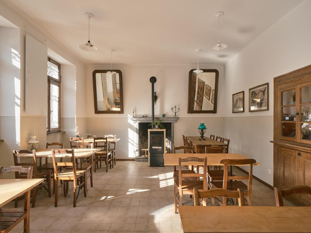 Osteria Gruetli Con Alloggio Borgnone Екстериор снимка