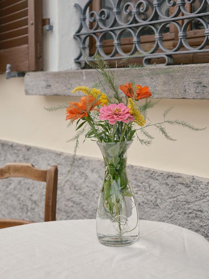 Osteria Gruetli Con Alloggio Borgnone Екстериор снимка